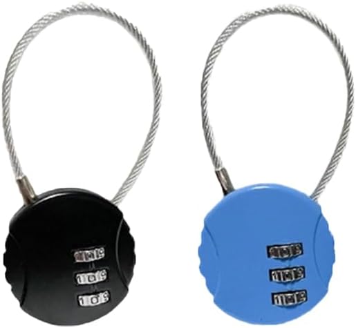2-Pack 3-Digit Combination Locks